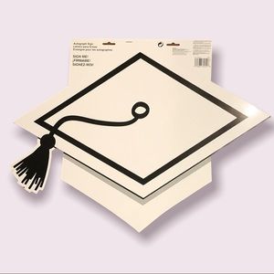 Autograph Graduation Cap - Blank Graduation Cap for Signatures!